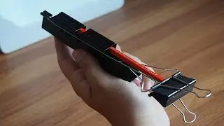 ✓ Очень простой пистолет своими руками /  Pistol of stationery clips .