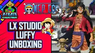 LX Studios - Onigashima Monkey D. Luffy Resin Statue Unboxing & Review Strawhat-Line