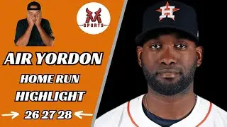Yordon Alvarez 🔥🔥Is On Fire With Three Home Runs In One Game⚾(26-27-28)of the Season..
