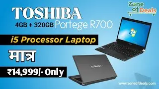 Toshiba R700 - Core i5 Laptop - Lightweight Laptops For Students - Refurbished Laptops - Zoneofdeals
