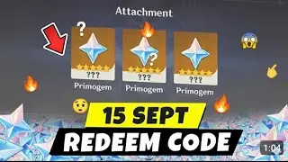 Genshin Impact 6.0 New Redeem Code (15 September) | How to Redeem Code Genshin Impact 6.0