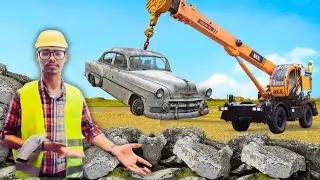 The rise of 50 year old car pulled out in a dangerous way. #youtuber  #car #abandoned #adventure
