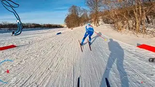 Чемпионат Саратовской области по лыжным гонкам. День 1 свободный стиль 10 км
