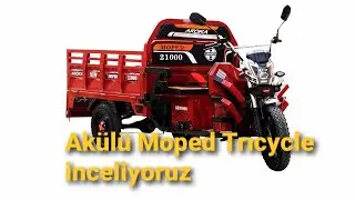 Arora üç tekerlekli akülü moped AR10000 #keşfet #inceleme #shorts