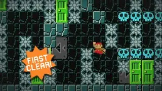 Beating another hard SMM1 precision level for Team 0%