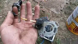 Эксперимент зажигания. Мотоцикла иж юпитер 👍Заряженный юпитер.