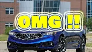 OMG! New Acura TLX 2018 Interior and A Spec