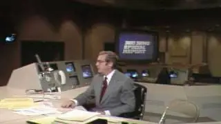 1974 - NBC News Special Report with John Chancellor BLOOPER