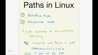Absolute and Relative Path in Linux | Paths in linux | Linux for beginners.