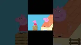 Peppa Pig vs Giant zombie part 7. Zombie Apocalypse #peppapig #minecraft #animation
