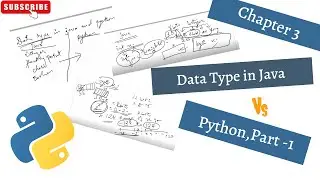 Datatype in Java Vs Python #3.1|Datatype in programming | What is Datatype?Datatype in Java | Python