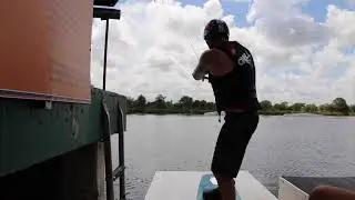 How to Nollie Start cable wakeboarding Easiest Step by Step instruction