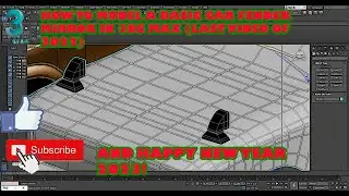 HOW TO MODEL FENDER MIRRORS IN 3DS MAX (LAST VIDEO OF 2022 AND NO COMMENTARY!)