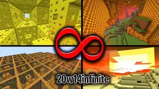 LES DIMENSIONS LES PLUS WTF DE MINECRAFT !!! (Snapshot infinite)