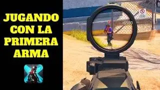 JUGANDO CON LA 1ERA ARMA QUE ENCUENTRE EN BLOOD STRIKE