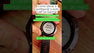 Como Ativar e Configurar o Auto-Lap nos GPS da Garmin