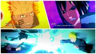ALL Naruto VS Sasuke Fights in NARUTO STORM Connections
