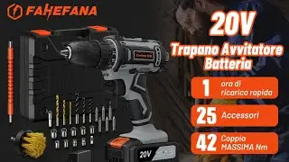 Miglior Trapano Avvitatore Batteria del 2024 - FAHEFANA