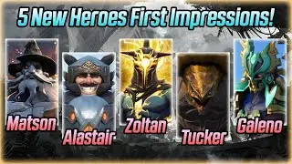 First Impressions on Zoltan, Matson, Alastair, Galeno, Tucker | Awaken Chaos Era Guide