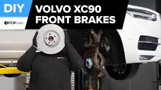 Volvo XC90 Front Brake Upgrade DIY (2016-Present SPA Volvo XC90 T5 Momentum, T6 Inscription)