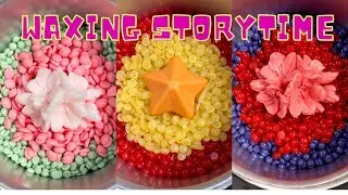 🌈✨ Satisfying Waxing Storytime ✨😲 