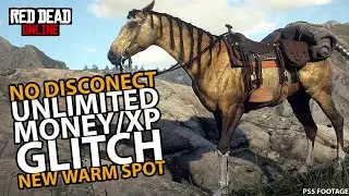 No Disconect Unlimited Money/XP Glitch New Warm Spot in Red Dead Online (Dewberry Creek)