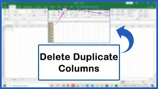 How To Delete Duplicates In Excel Column (Remove Duplicate Rows Based On One Column)