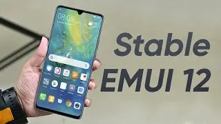 Stable EMUI 12 for Huawei Mate 20 devices 🤩🤩🤩