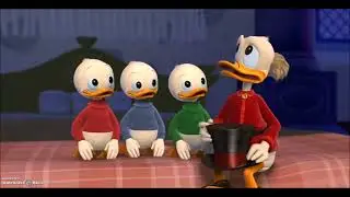 Mickey's Twice Upon A Christmas Scrooge Tells The boys about Santa's List, Clip!