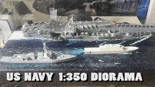 Us Navy 1:350 Diorama build