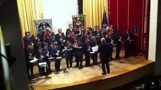 Actuación Banda Municipal en el pregón Amador Matías