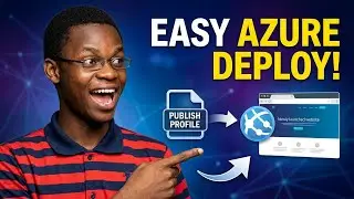 Deploy your web app to Microsoft Azue using publish profile settings.