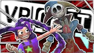 THE PROTOTYPE AND LILY LOVEBRAIDS SCARE PEOPLE IN VRCHAT - VRChat (Funny Moments)