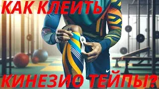 Как правильно наклеивать кинезио тейпы: советы и инструкции