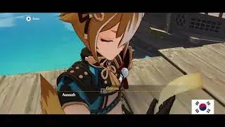 Genshin Impact - Gorou scream in All Languages (EN, CN, KR, JP)