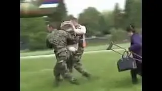Evakuacija gradjana Obrenovca iz vazduha - snimci iz helikoptera