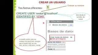 Creación de Usuarios y Permisos en MySQL