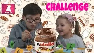 НУТЕЛЛА ЧЕЛЛЕНДЖ Кушаем Сало Рыбу и Лук с Шоколадом CHALLENGE   Видео для детей Ми Ми Лера
