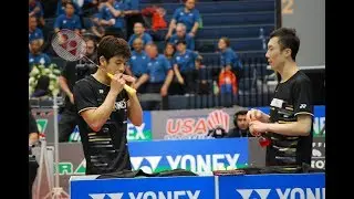 LEE Yong Dae/ YOO Yeon Seong VS LEE Yang/ Wang Chi-Lin Badminton MD SF Yonex US Open 2019 Part 2