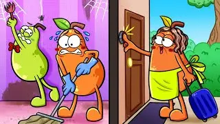 Piro Has A Surprise Guest | Pear Couple Global 🍐