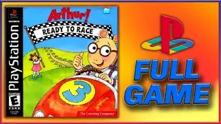 [PSX] Arthur! Ready to Race: Full Game Walkthrough / Longplay HD