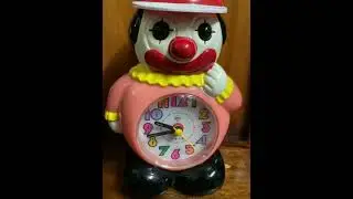 Cartoon clown alarm clock
