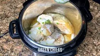 Keto White Chicken Chili (Instant pot or slow cooker)