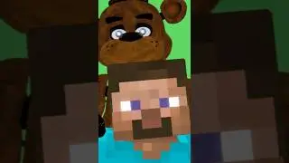 FREDDY FAZBEAR eats STEVE from MINECRAFT?! (it is crazy)