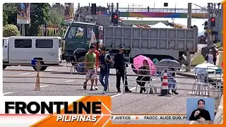 Mga miyembro ng KOJC, nagbarikada malapit sa Davao International Airport | Frontline Pilipinas