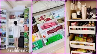 kitchen And Coffee Cabinet Organization🎀 | Restocking And Refills✨