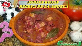 JUDIAS ROJAS (RECETA DE LA ABUELA)