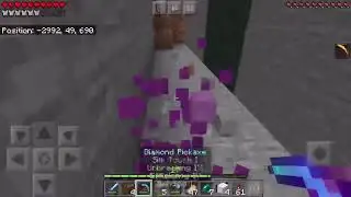 Working on a witch farm border SMP survival