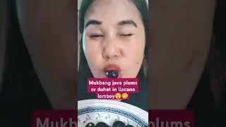 mukbang java plums in ilocano lomboy