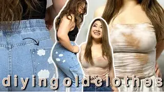 Transforming my old clothing to trendy outfits | Super easy & simple